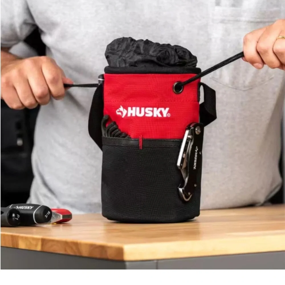Husky Tool bag set/ Utility set Great Condition!!!! Never placed tools inside..